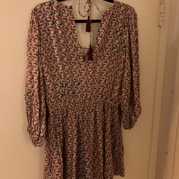 Anthropologie Holding Horses Romper Cutout Floral Printed - Picture 4 of 4